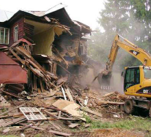 Реконструкция дома - Демонтаж старых домов